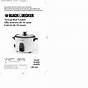Black And Decker Rice Cooker Manual Rc506