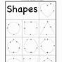 Shape Tracing Worksheets Free