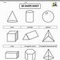 Free Printable 3d Shapes
