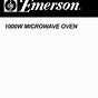 Emerson Microwave 900 Watt Manual
