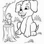 Puppy Coloring Sheets Printable