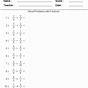 Multiplying Fractions Mixed Numbers Worksheets