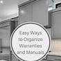 How To Organize Manuals And Warranties