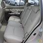 Toyota Highlander 2nd Row Middle Seat Conversion