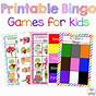 Printable Bingo Cards For Kids