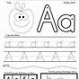 Preschool Alphabet Worksheets Download