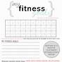 Fitness Goals Worksheet