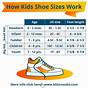 Youth To Women's Shoe Size Chart