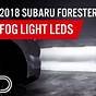 2018 Subaru Forester Fog Light Kit