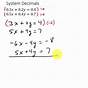 Solve Equations With Decimals
