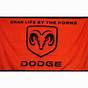 Dodge Ram American Flag Emblem