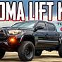 2017 Toyota Tacoma Lift Kit 6 Inch