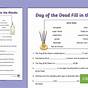 The Day Of The Dead November 1 2 Worksheets Answers