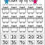 Skip Counting By 5's Worksheets