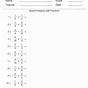 Fraction Worksheets With Answers