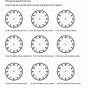 Telling Time Worksheets In Spanish