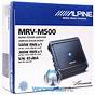 Alpine Mrv M500 Manual