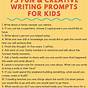 Fun Writing Prompts For 5th Graders