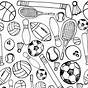 Printable Sports Coloring Pages