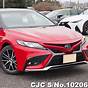 Red 2021 Toyota Camry