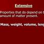 Extensive And Intensive Physical Properties Of Matter Worksh