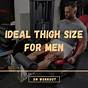Average Thigh Size For Men