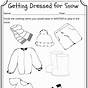 Dress Labeling Weather Worksheet Kindergarten
