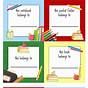 Printable Student Name Tags For Desks