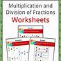 Multiplication And Division Fractions Worksheets