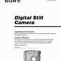 Sony Cyber Shot Manual