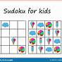 Sudoku For Kids Worksheet