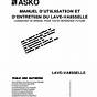 Asko D3122 Use And Care Guide