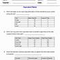 Equivalent Ratio Word Problems Worksheets