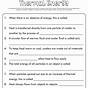 Matter And Thermal Energy Worksheet