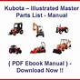 Kubota Parts Manual