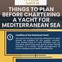 Chartering A Yacht In The Mediterranean
