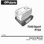 Polaris 3900 Sport Manual