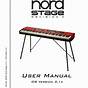Nord Stage 3 Manual