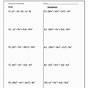 Divide Polynomials Worksheet