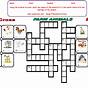 Wild Animals Crossword Puzzle Worksheet