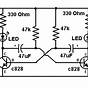 Led Flasher Circuit Using Transistors Diagram