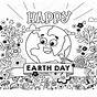 Earth Day Colouring In