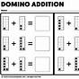 Domino Addition Worksheet Template