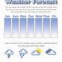 Grade 1 Predicting Weather Worksheet