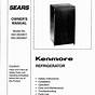 Kenmore Refrigerator Repair Manual