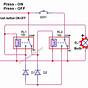 Latching Relay Diagram Circuit