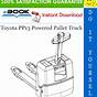 Toyota Pallet Jack 7hbw23 Parts Manual