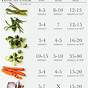Roast Vegetables Time Chart