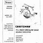 Craftsman Circular Saw Manual