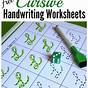 Free Cursive Handwriting Worksheets
